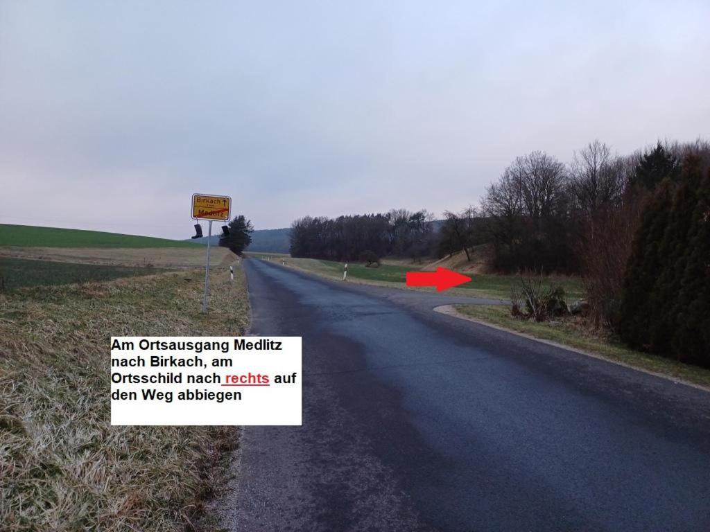 Wohnung In Medlitz Rattelsdorf Exterior foto